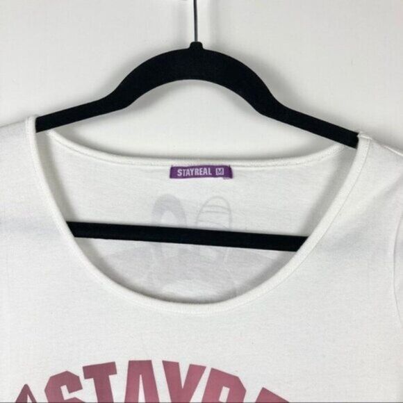 Stay Real Rock Coco Ashin x No2Good Top Streetwear Graphic Shirt Size Medium - Picture 5 of 12